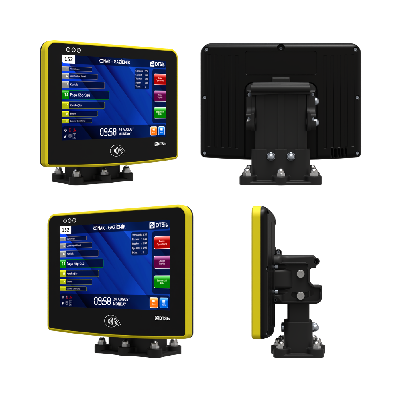 DTSis | DTMON10-10.1″ Display with TouchScreen & NFC